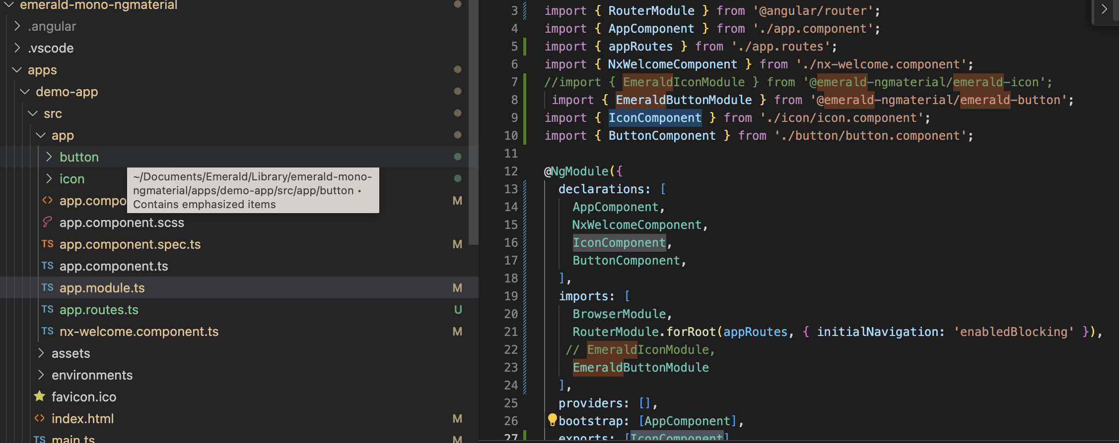 Getting "Unable to import class CommonModule" error while importing a ...
