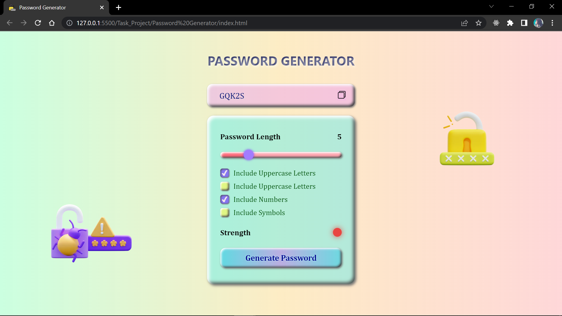 GitHub vshveta08/RandomPasswordGenerator This Random Password