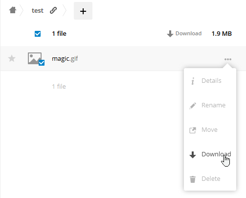 Downloading uploaded by sharing files is not working · Issue #322 ...