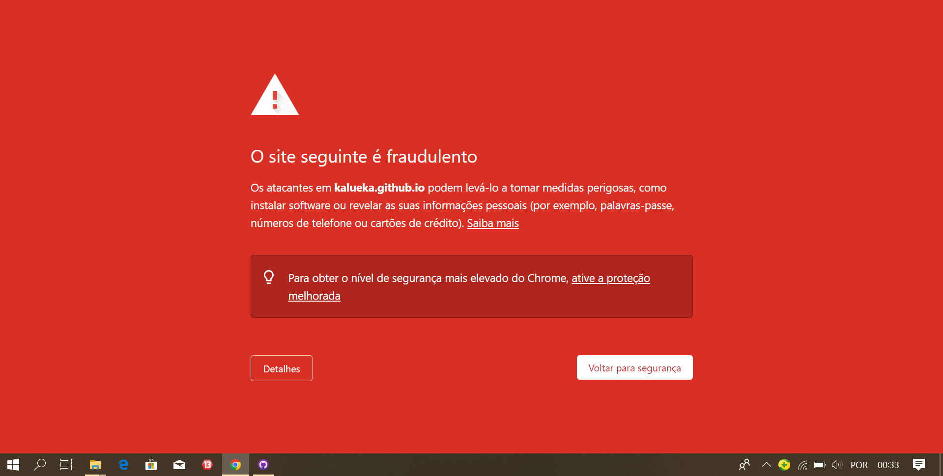 Problem with git pages (security error) · community · Discussion #31670 ...