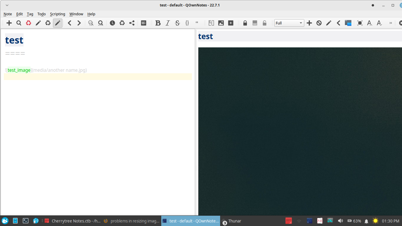 problems in resizing images with space in filename in preview panel and ...