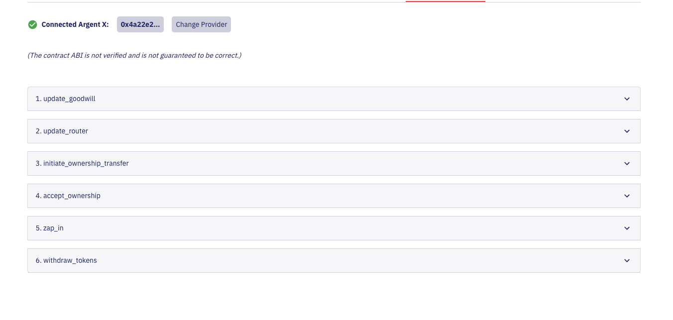 Feature Add Zapper out functionality · Issue 20 · jediswaplabs