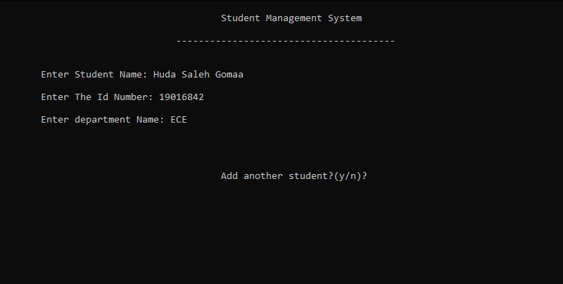 GitHub - HudaSale7/Student-Management-System: Handling students ...