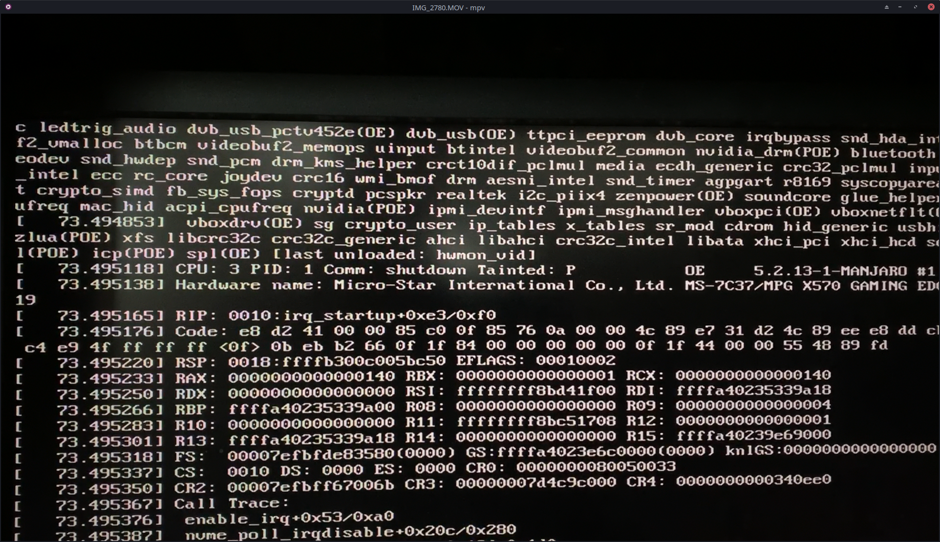 kernel panic during shutdown · Issue #13520 · systemd/systemd · GitHub