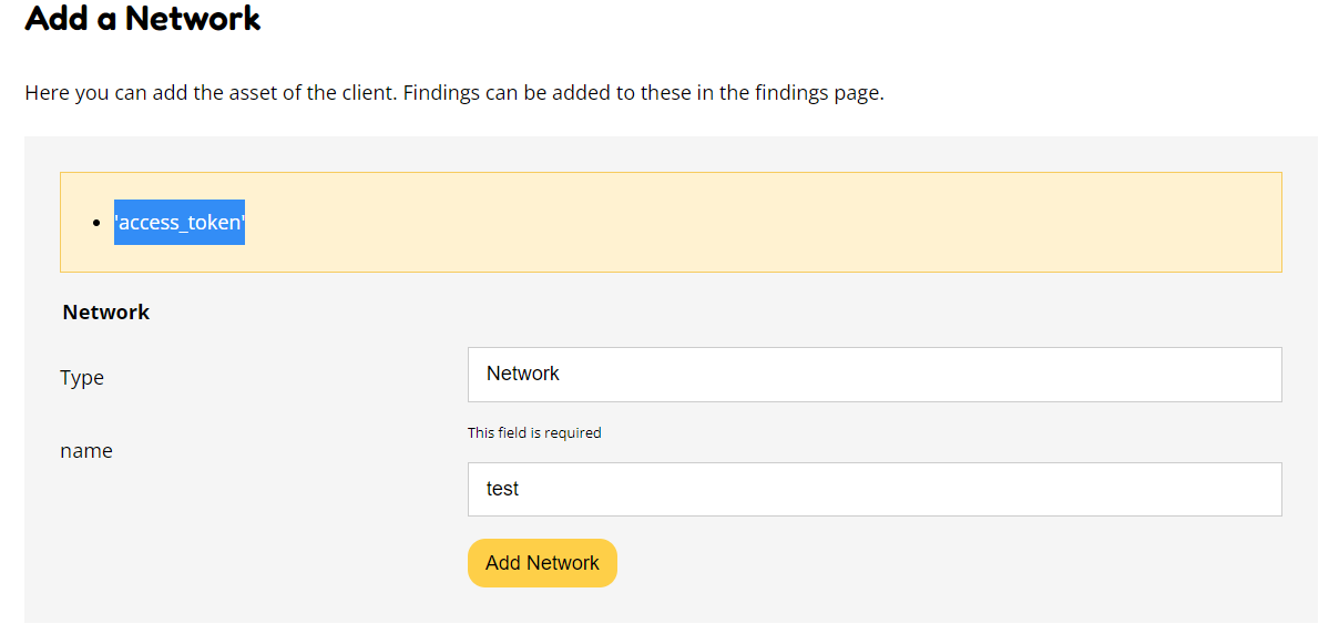 error 'access_token' when I try to create a network · Issue 514