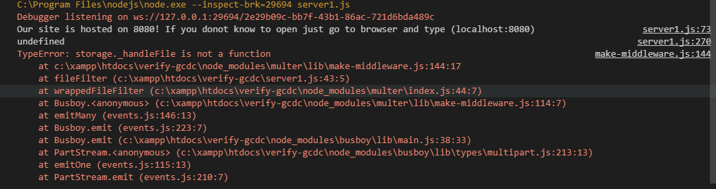 TypeError: storage._handleFile is not a function · Issue #702 ...