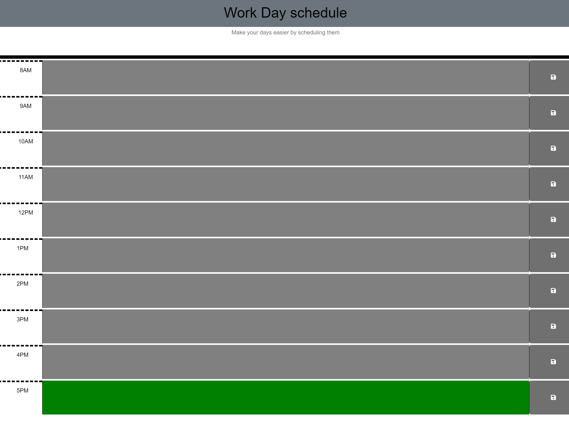 GitHub - RandyDeCent/Workdayschedueler
