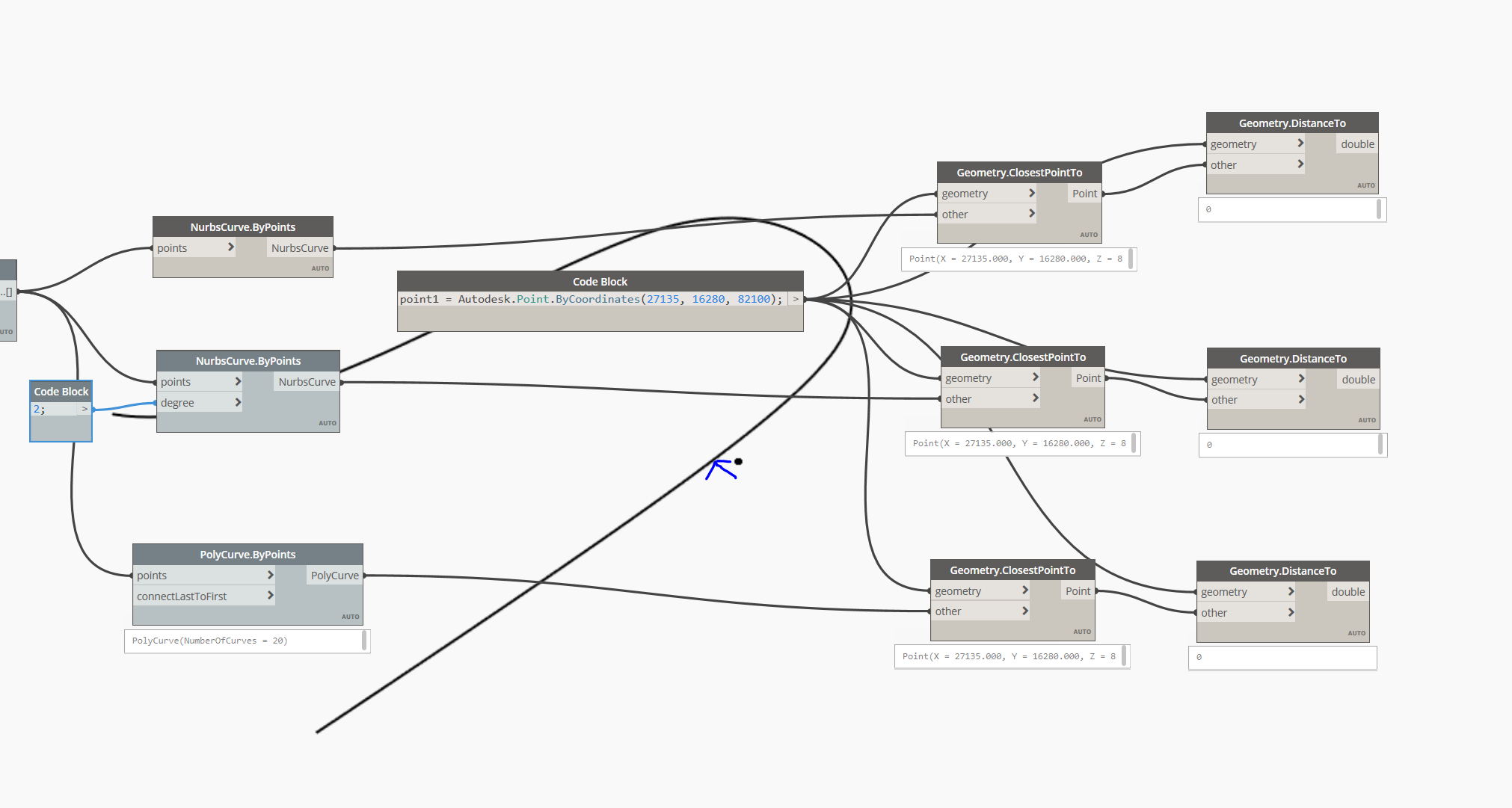Geometry closest point to bug · Issue #2406 · DynamoDS/DynamoRevit · GitHub