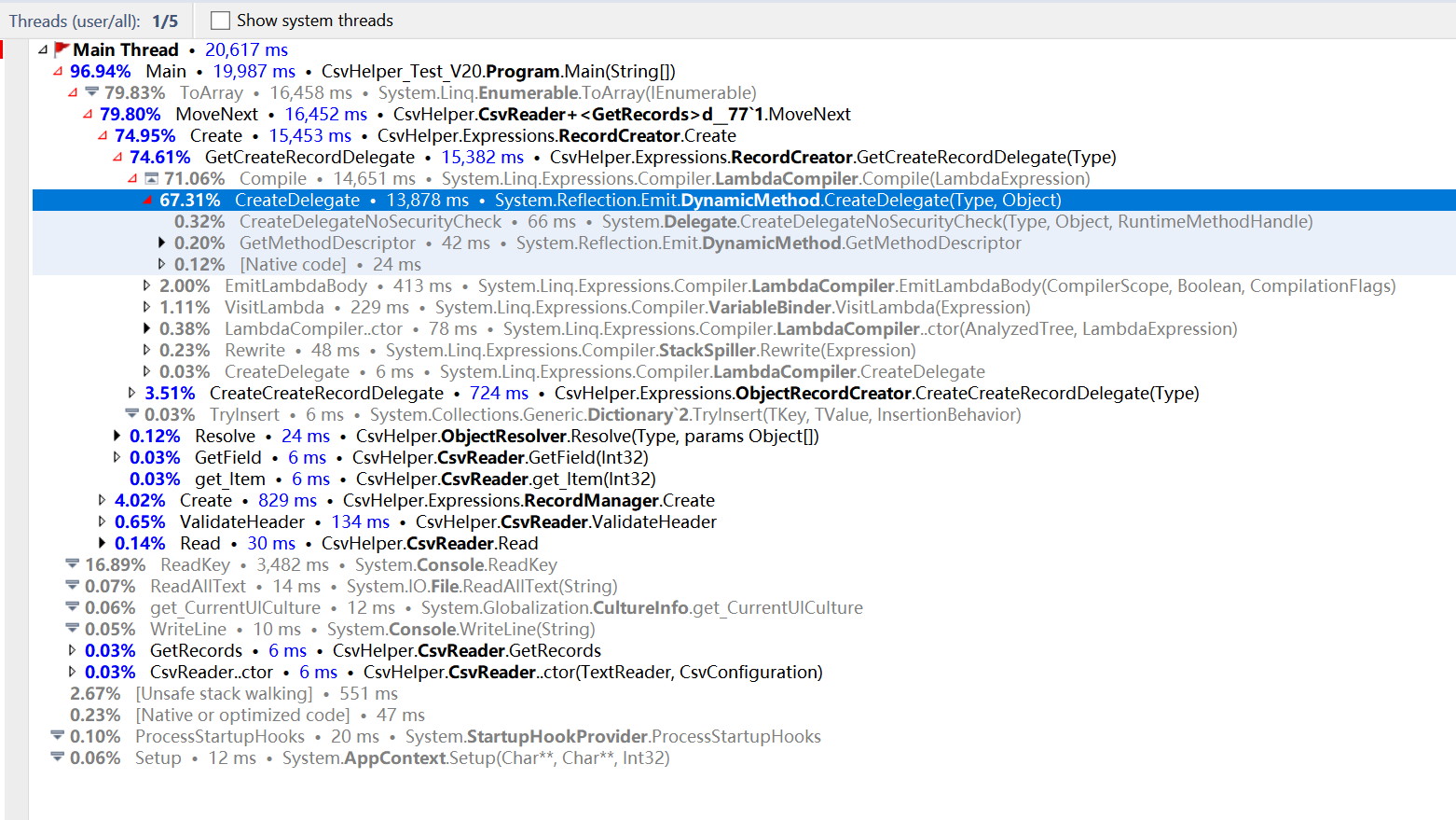 Significant performance degradation when update from v19 -> v20 · Issue ...