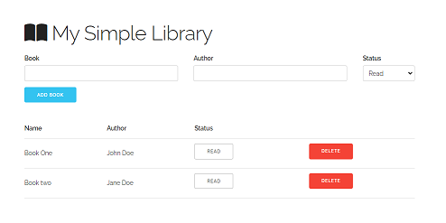 GitHub - Swhag/Library-App