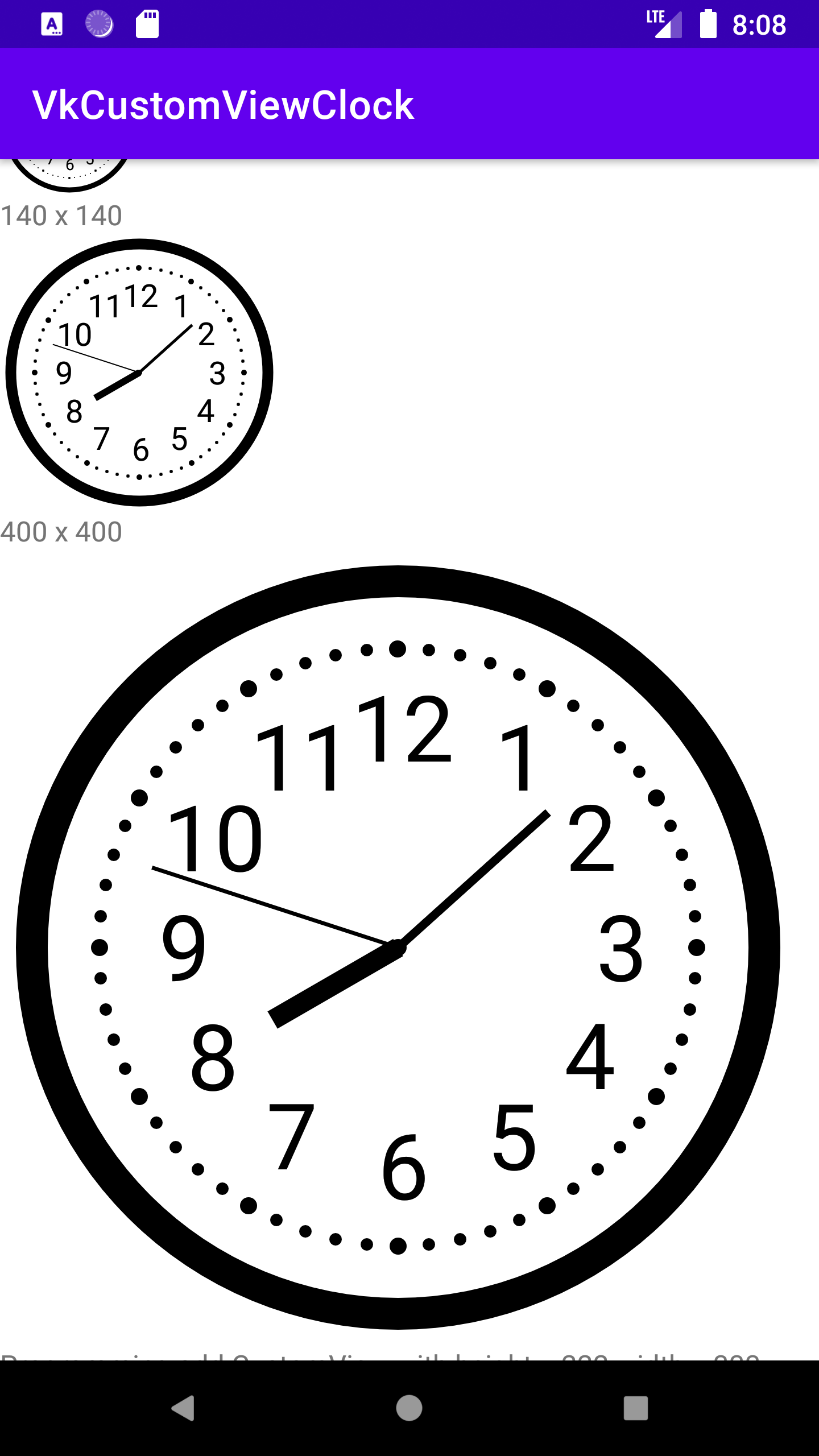 GitHub - ParsifalRU/VkCustomViewClock