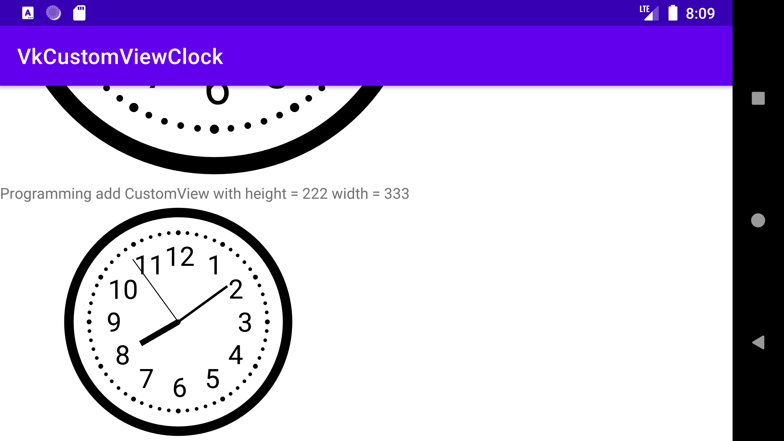 GitHub - ParsifalRU/VkCustomViewClock