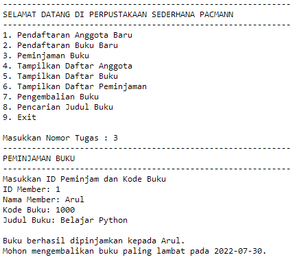 GitHub - putusetya/LMS-Project: Library Management System sederhana ...