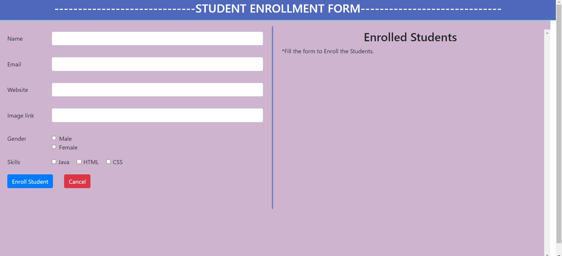 GitHub - suman527/lets-grow-more-task-3-Student-Enrollment-Form