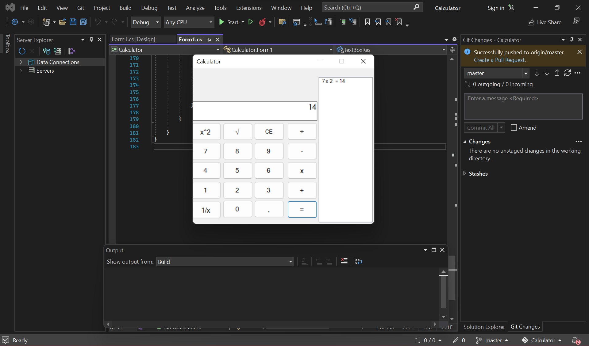 GitHub - Kassa20/Calculator: A basic .NET calculator built using Visual ...