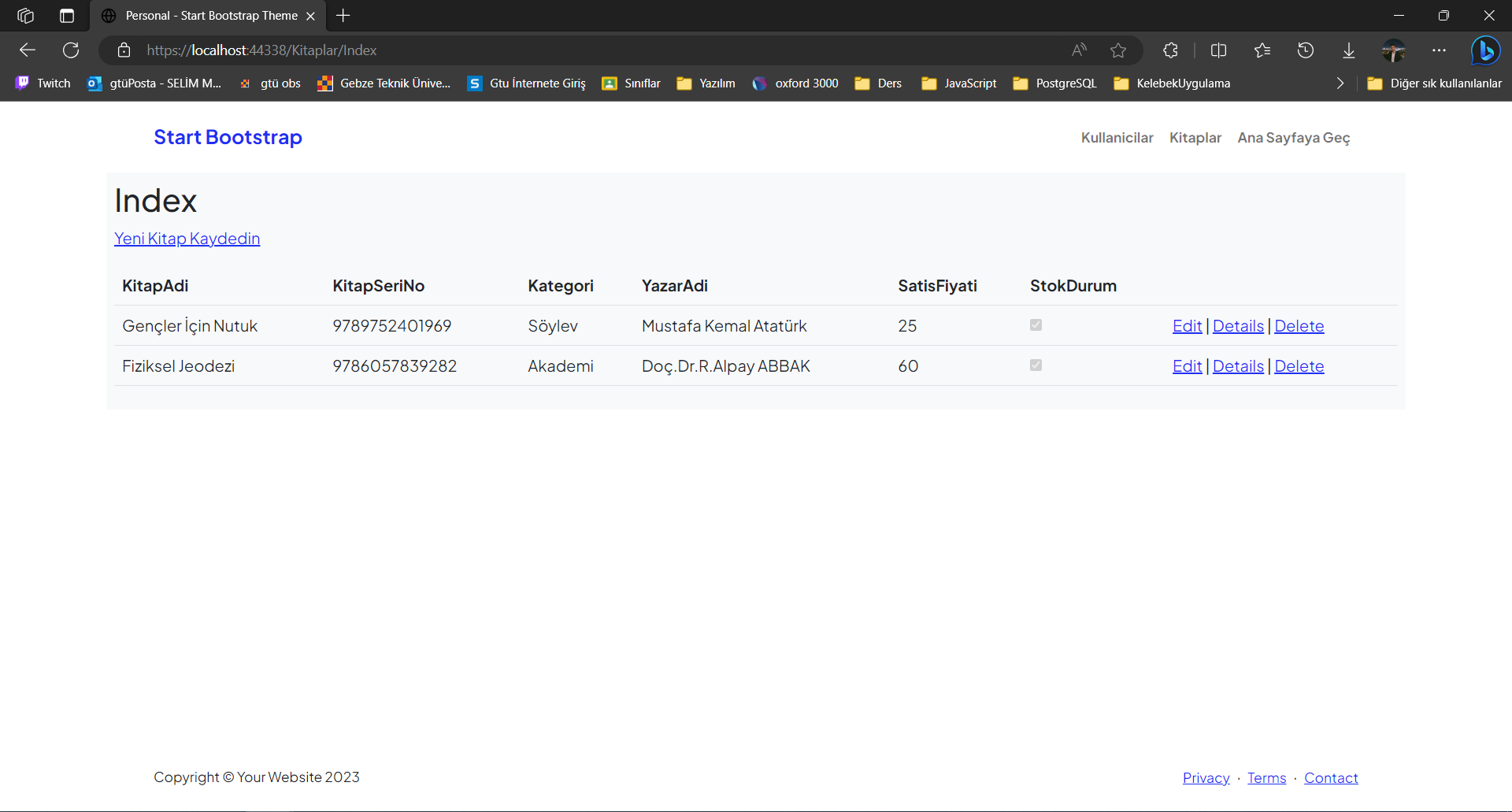 foto · Issue #1 · selimmelih/Kitabevi_Websitesi · GitHub
