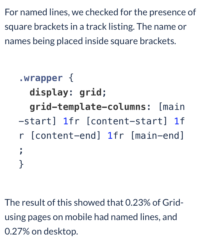 Wrapping instead of scrolling