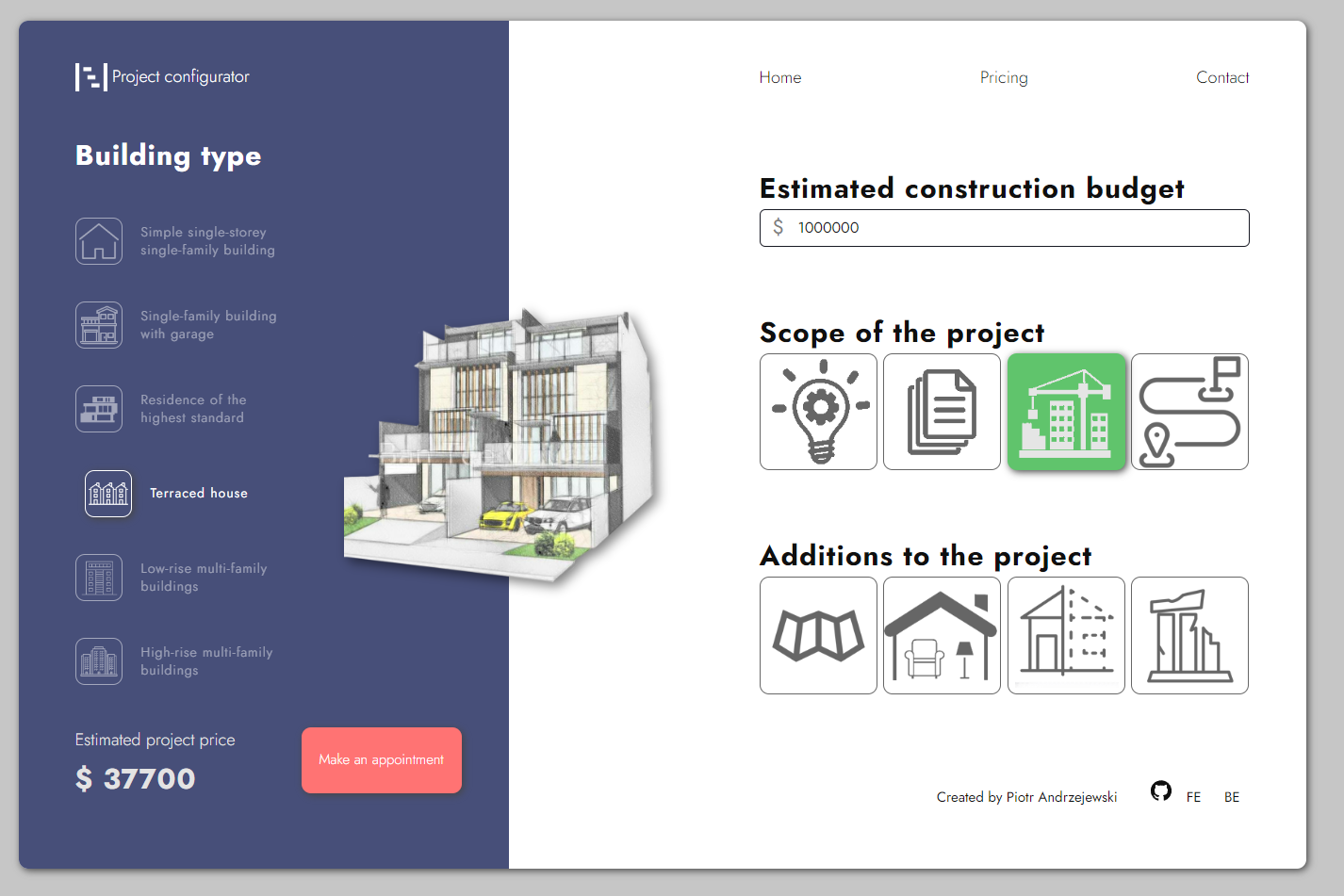 GitHub - PioterAndrzejewski/project_configurator_frontend