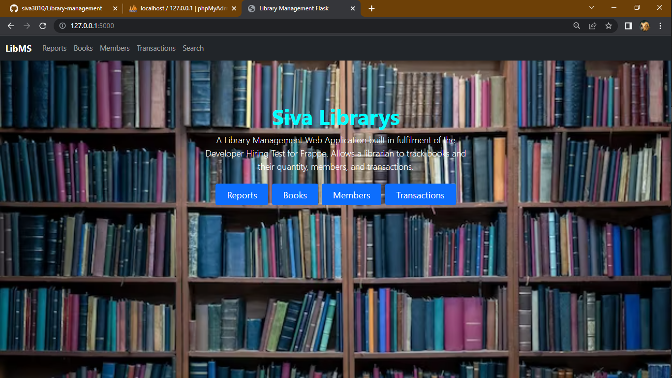 GitHub - siva3010/Library-management-system-project: A Library ...
