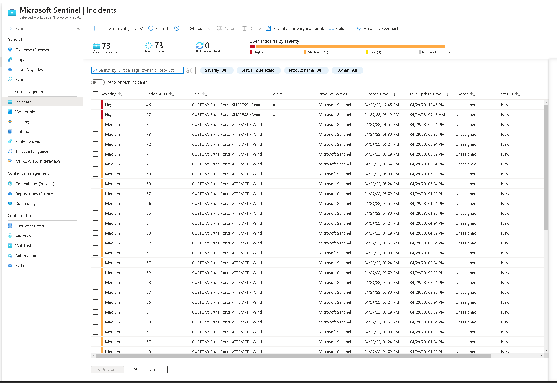 Github loughton03 microsoft sentinel siem 