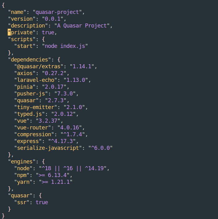 Cannot use import statement outside a module · quasarframework quasar ...