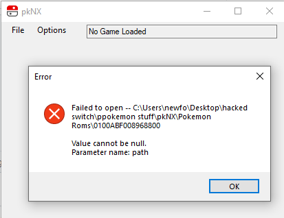 Unable to open rom files · Issue #213 · kwsch/pkNX · GitHub