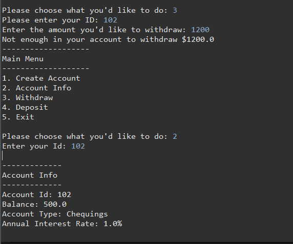 GitHub - Stanzin7/ATMInheritance: JAVA code for basic ATM functions by ...