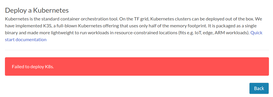 Failing to deploy a Kubernetes worker and master on the same node ...