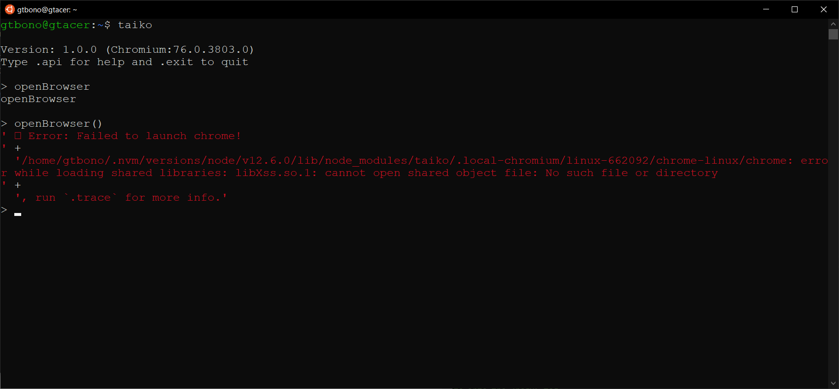 Cannot run on WSL (Windows Subsystem for Linux) · Issue #693 · getgauge ...
