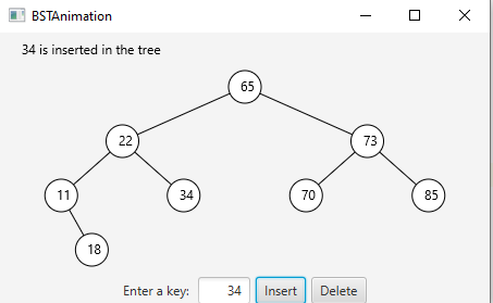 GitHub - IvaPetrovaNakova/BinaryTreeAnimation
