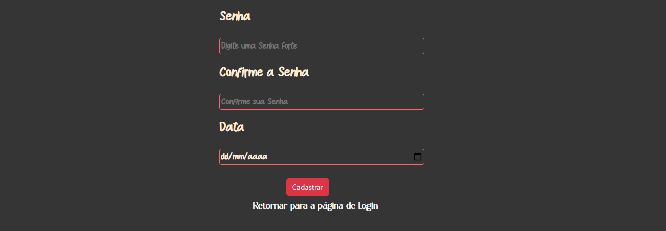 cadastro 2