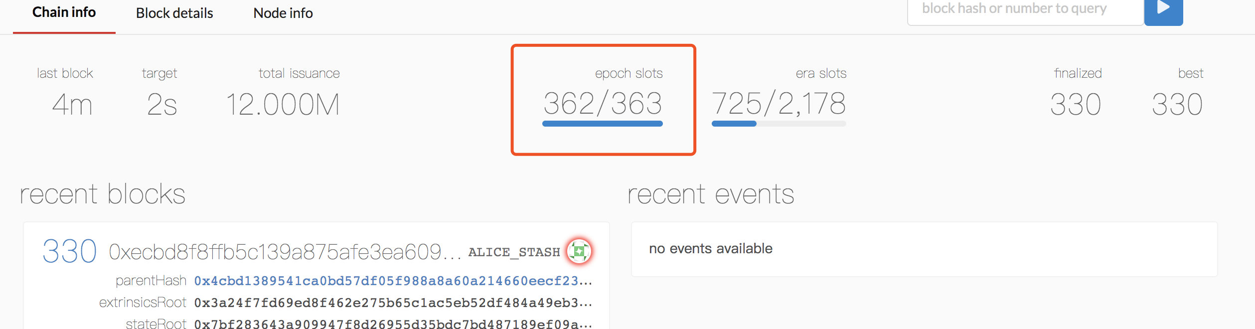 Expected epoch change to happen by this block · Issue #3415 ...