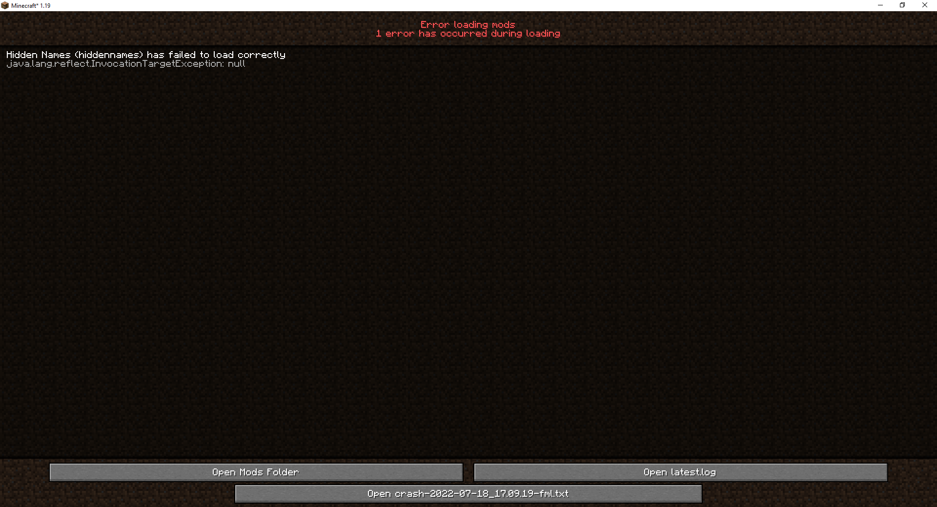 failed to load correctly · Issue #2 · pitbox46/HiddenNames · GitHub