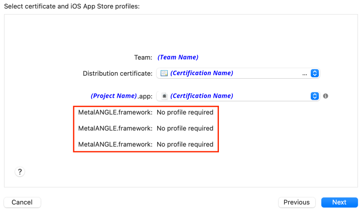 [ 7.5 / 8.0+ ] MetalAngle framework causes Asset validation failure in ...