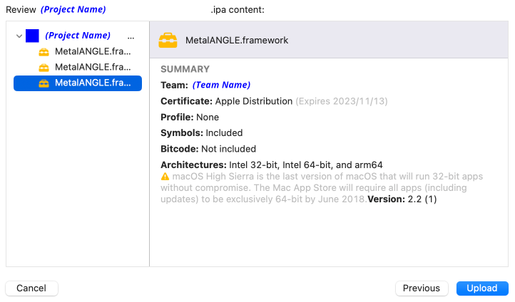 [ 7.5 / 8.0+ ] MetalAngle framework causes Asset validation failure in ...