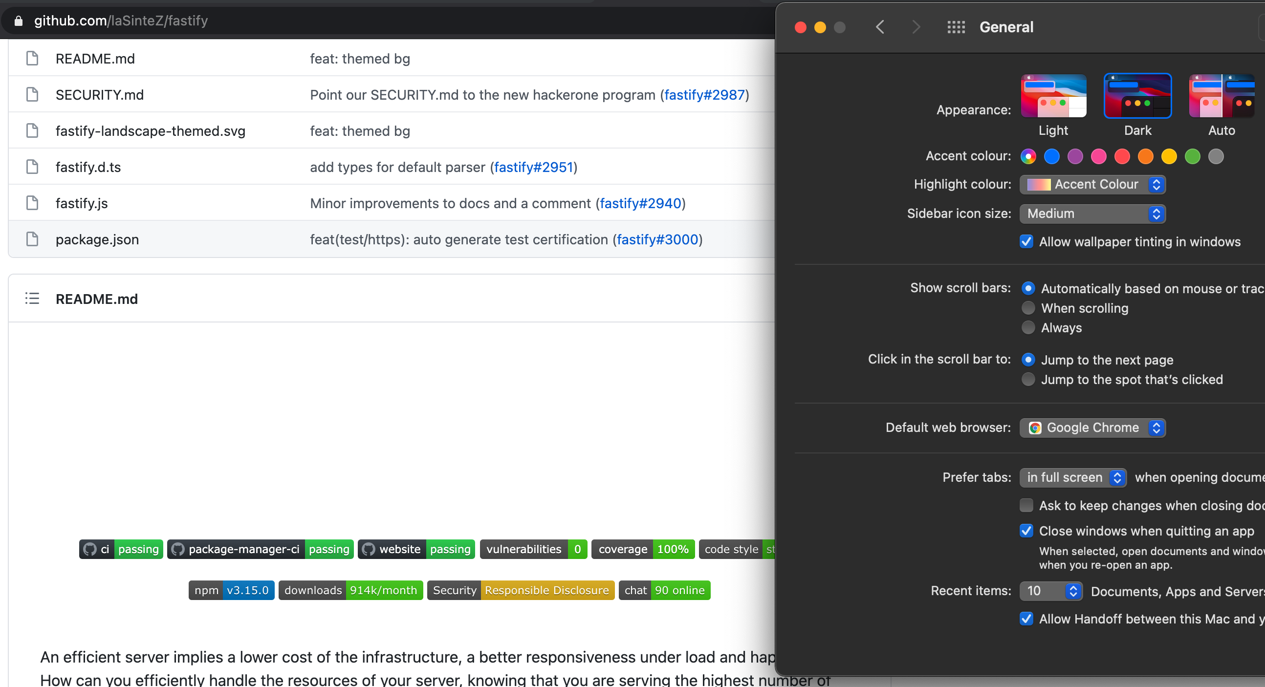 Logo in github dark mode is almost invisible · Issue #2779 · fastify ...