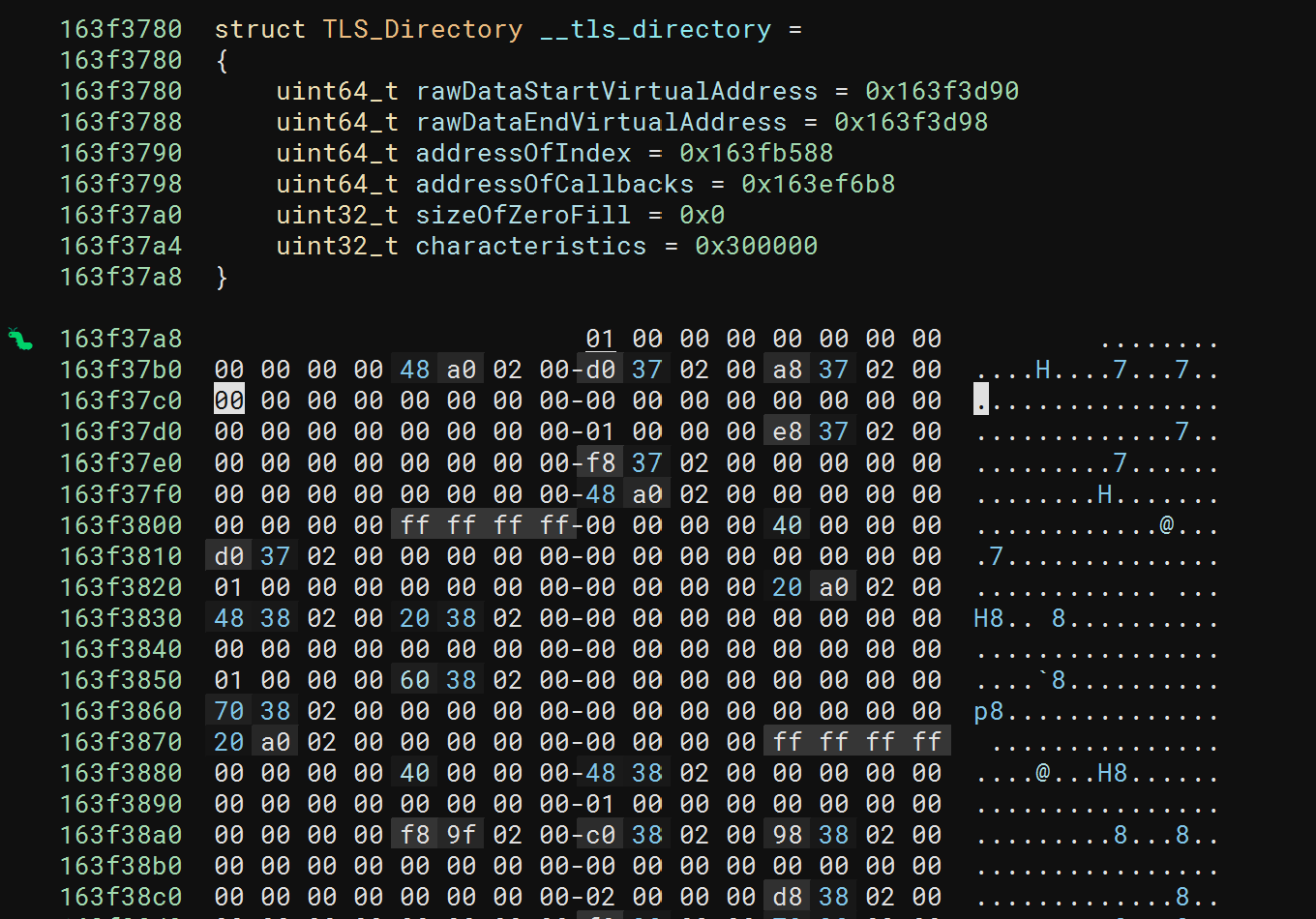hex_cannot_select_address