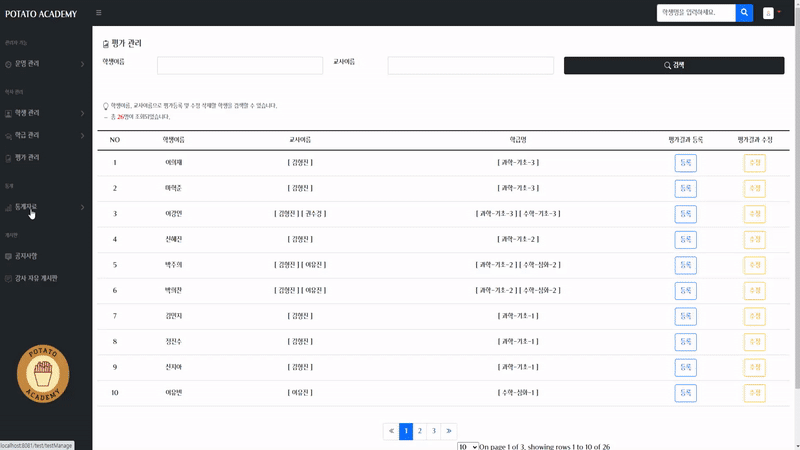 GitHub - yun-developer/AcademyProject: 👩‍👩‍👧‍👦 학원 통합 관리 프로젝트