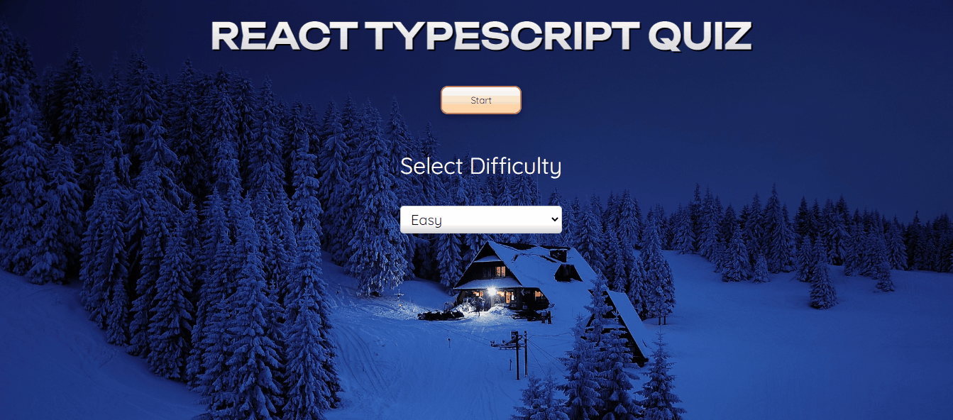 TypeScript Quiz App