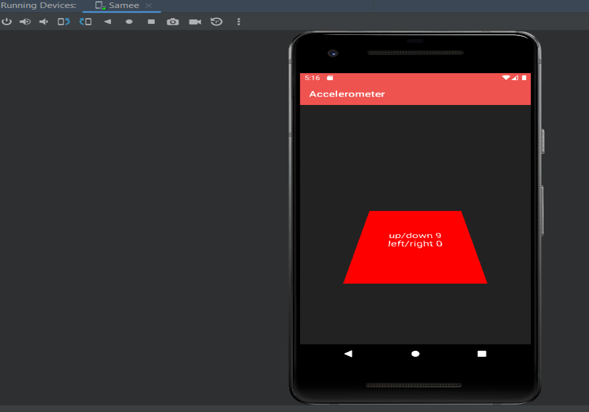 GitHub - Samee-Peerzade/Accelerometer-Sensors: XML | Android Studio