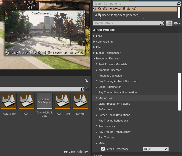 How to set attribute 'screen percentage' of rgb camera in carla · Issue