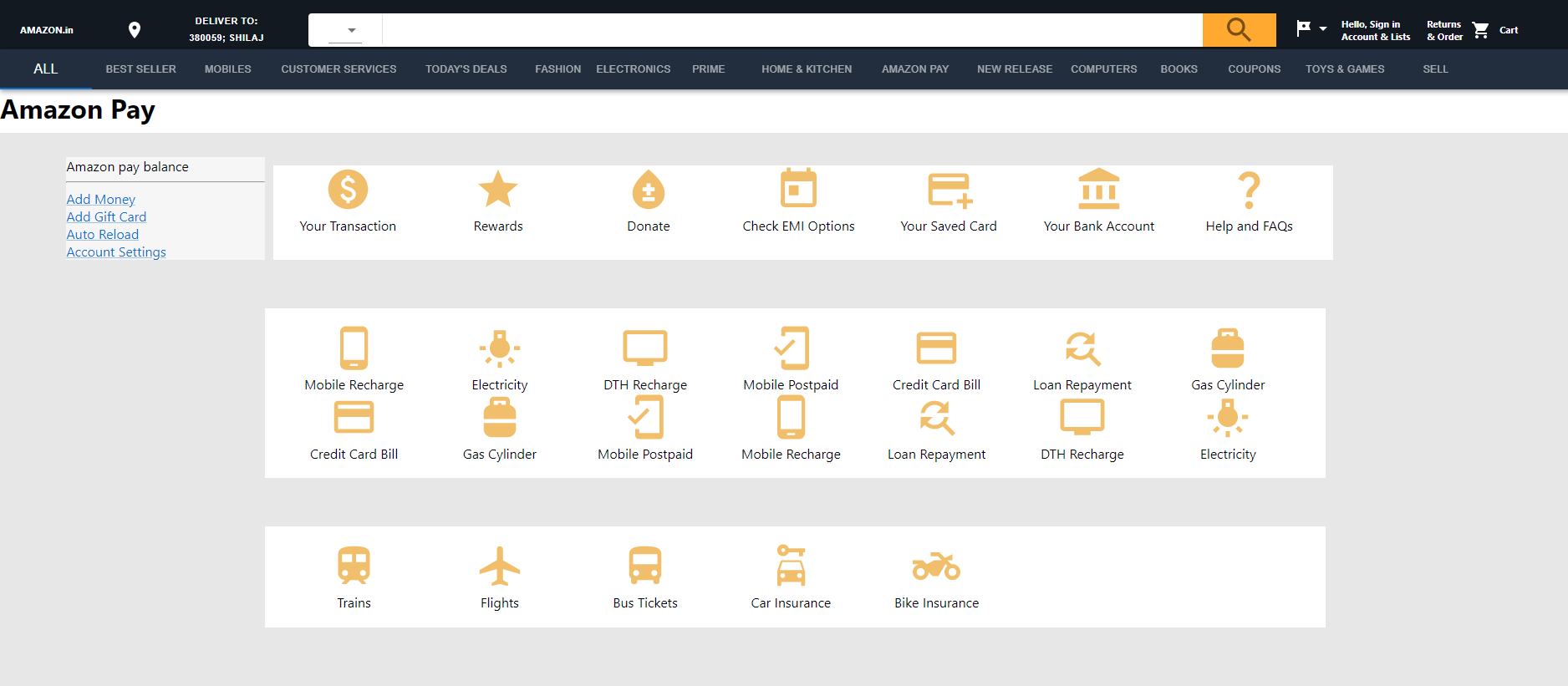 amazon_clone - Codesandbox