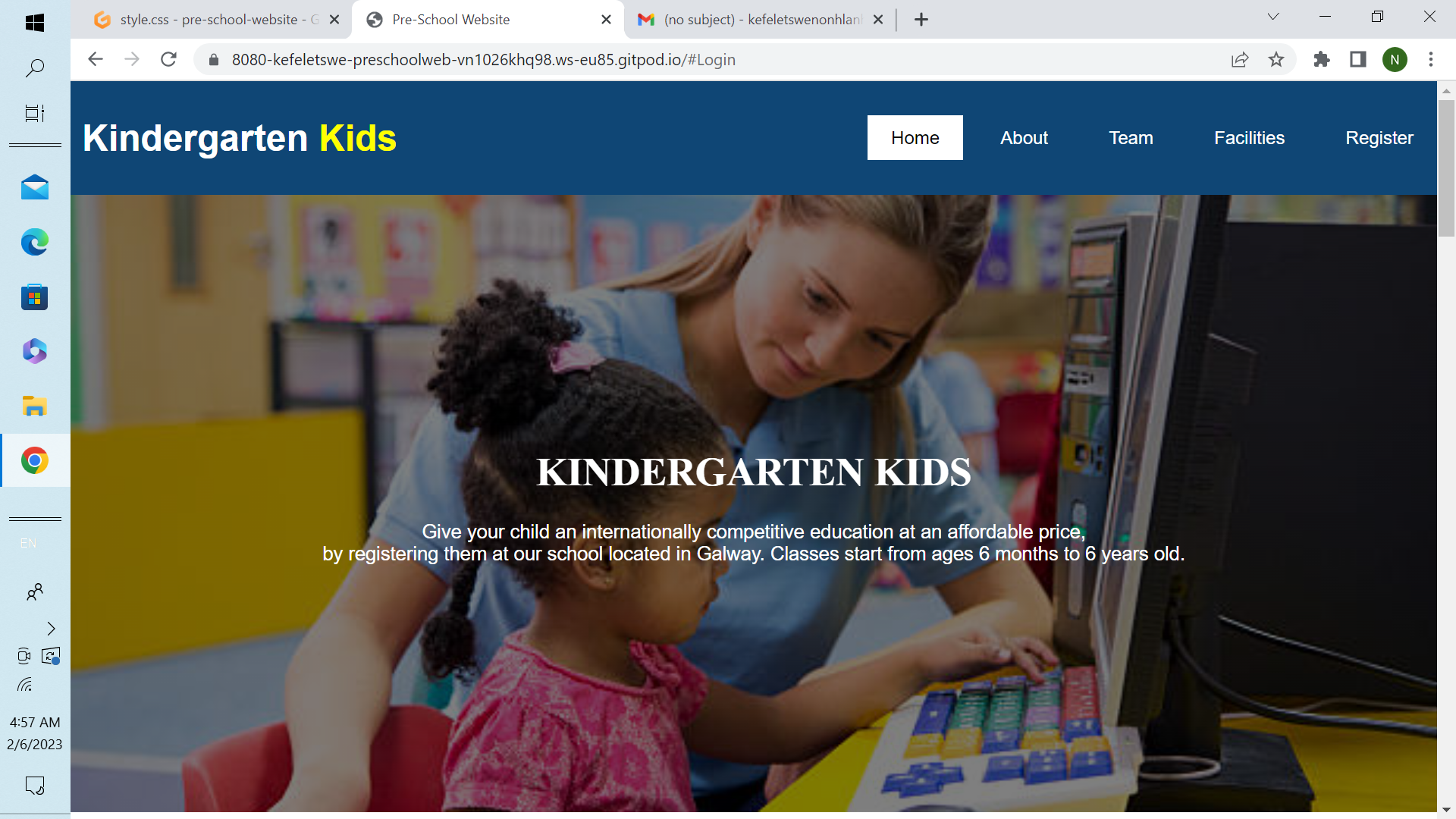 GitHub - kefeletswe/pre-school-website: a pre-school website for ...