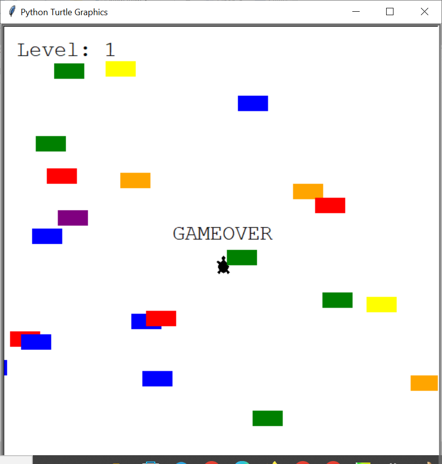 GitHub - anoobsa/TURTLE-ROAD-CROSSING-GAME: In this game, player is ...
