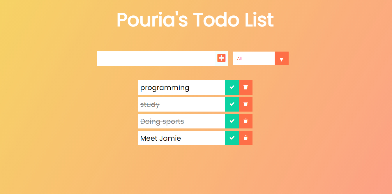 GitHub - Pouria-Farahani-developer/TodoListByReact: ☑️ To do list, you ...