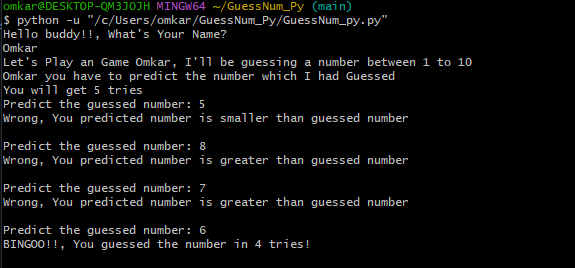 GitHub - Omkar2703/GuessNum_PY: Guess the number using python module ...