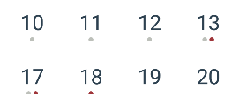 day dot styling problem · Issue #301 · wix/react-native-calendars · GitHub