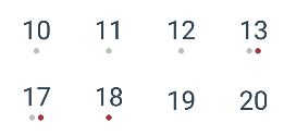 day dot styling problem · Issue #301 · wix/react-native-calendars · GitHub