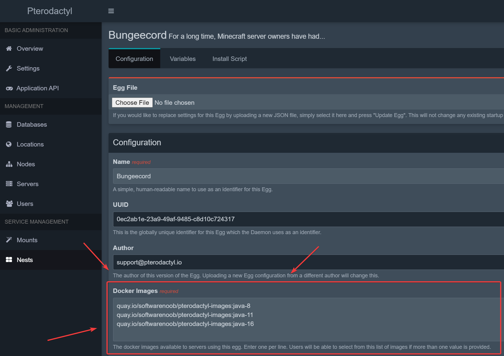 install and configure pterodactyl panel on your server