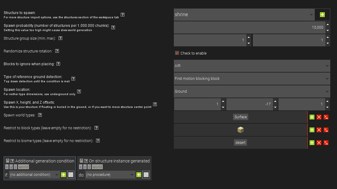 Modded structures cut · Issue #3002 · MCreator/MCreator · GitHub